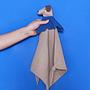 Hunsi Dog Cuddle Cloth Cotton Brown 2