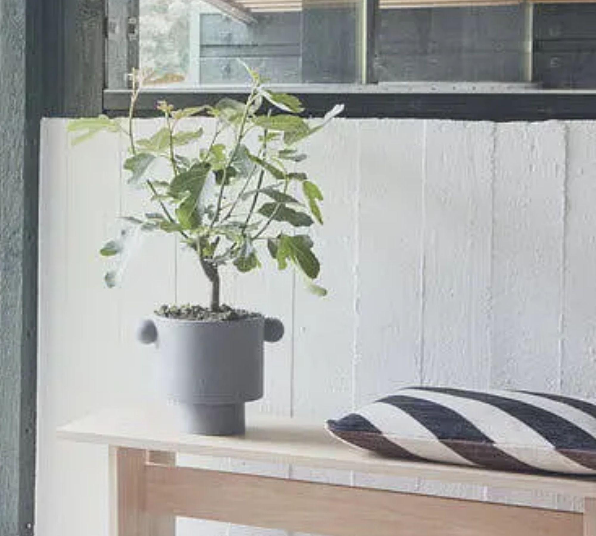 Inka Kana Flower Pot Anthracite 3