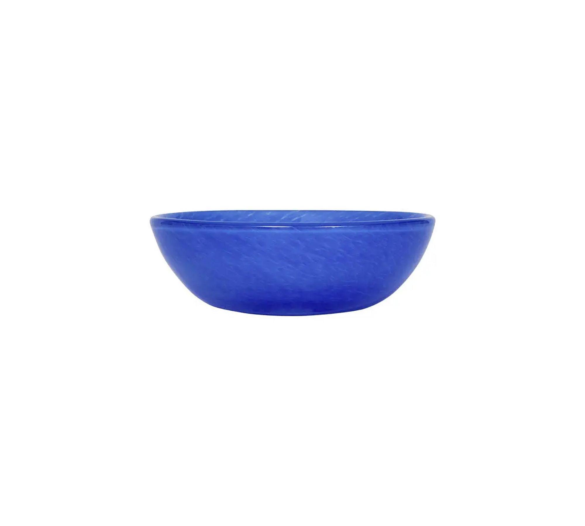 Kojo Bowl Small Glass Blue 0
