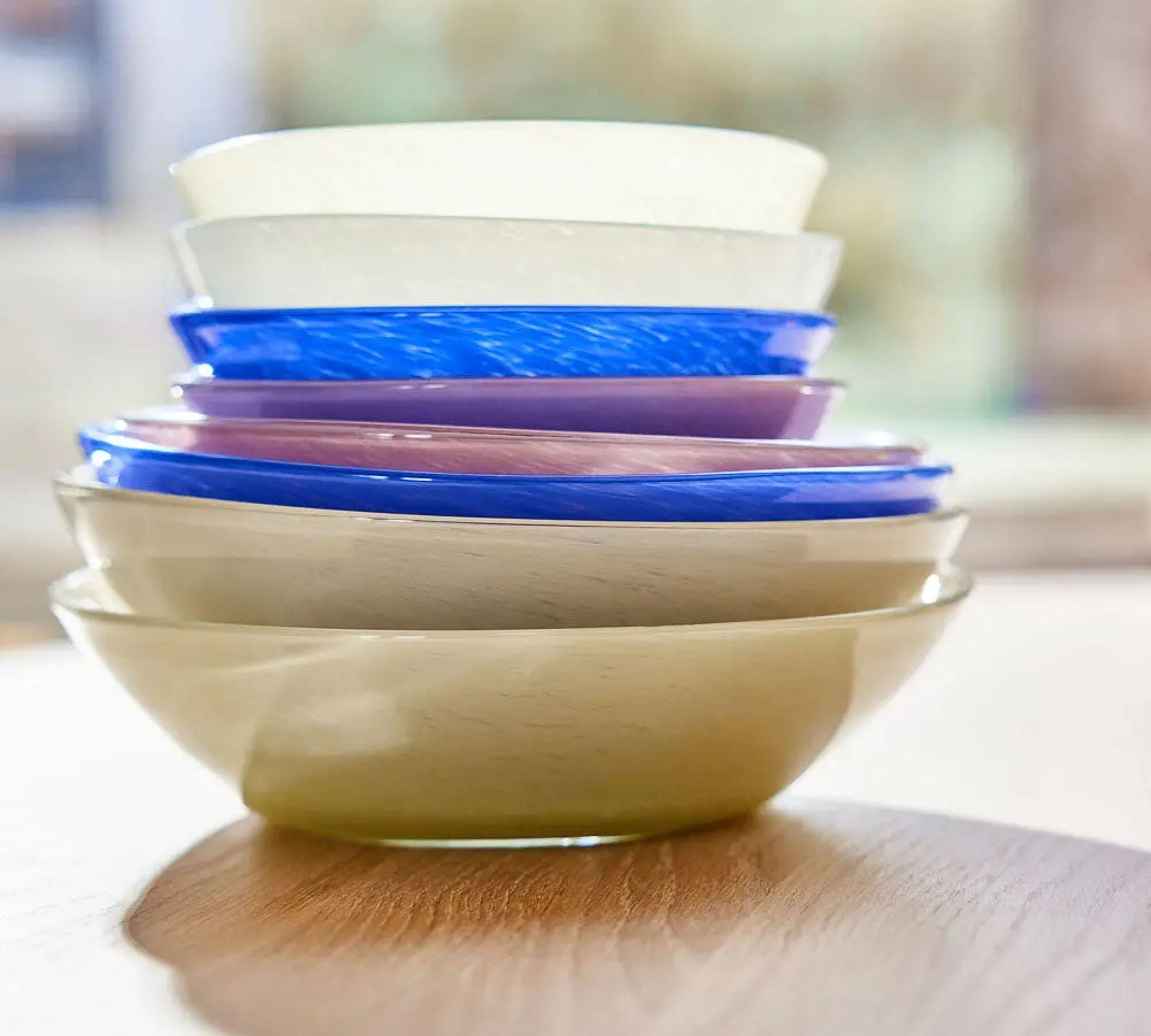 Kojo Bowl Small Glass Blue 1