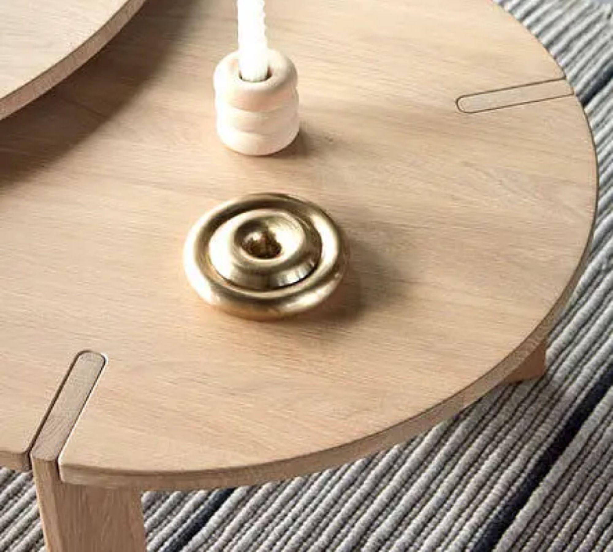Candlestick Brass Gold 3