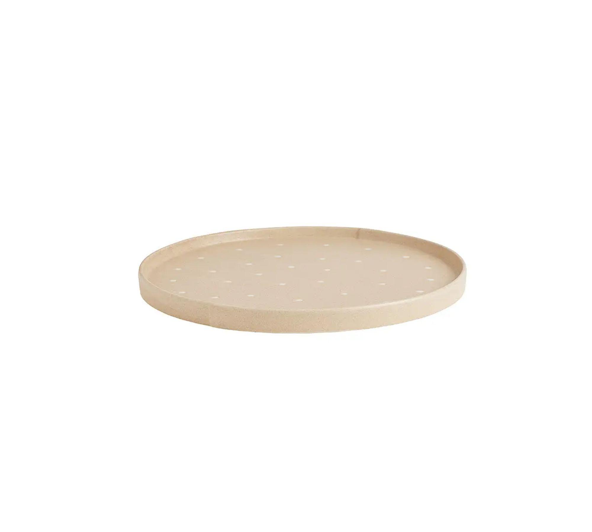Aki Tablett Stone Beige 0