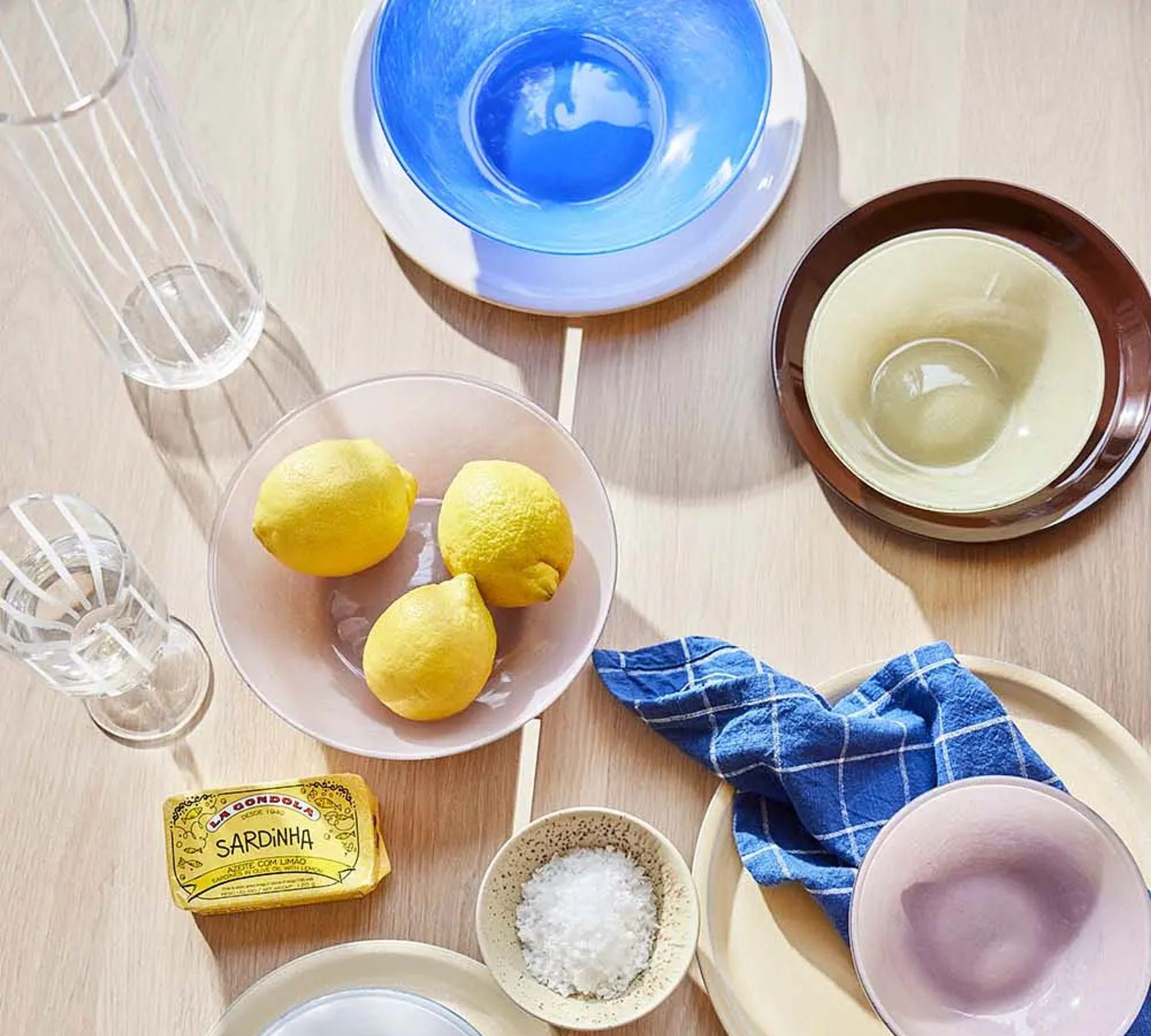 Kojo Bowl Small Glass Yellow 3