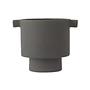 Inka Kana Pot Small Ceramic Anthracite 0
