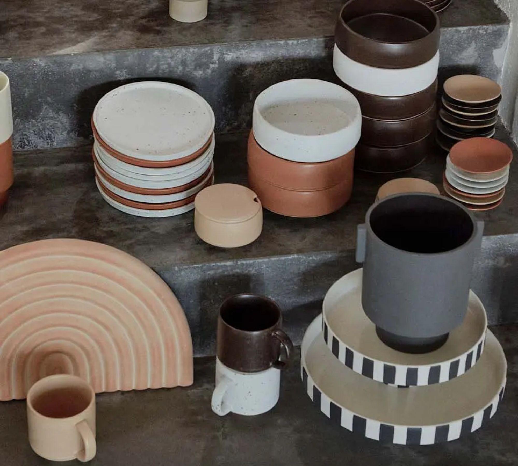Inka Kana Pot Small Ceramic Anthracite 3