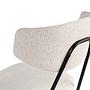 2x Nancy Dining chair Wood veneer White 3