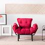 Nitta Armchair Maroon 0
