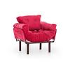 Nitta Armchair Maroon 3