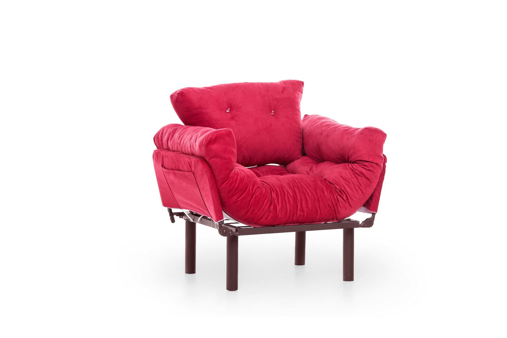Nitta Armchair Maroon 3