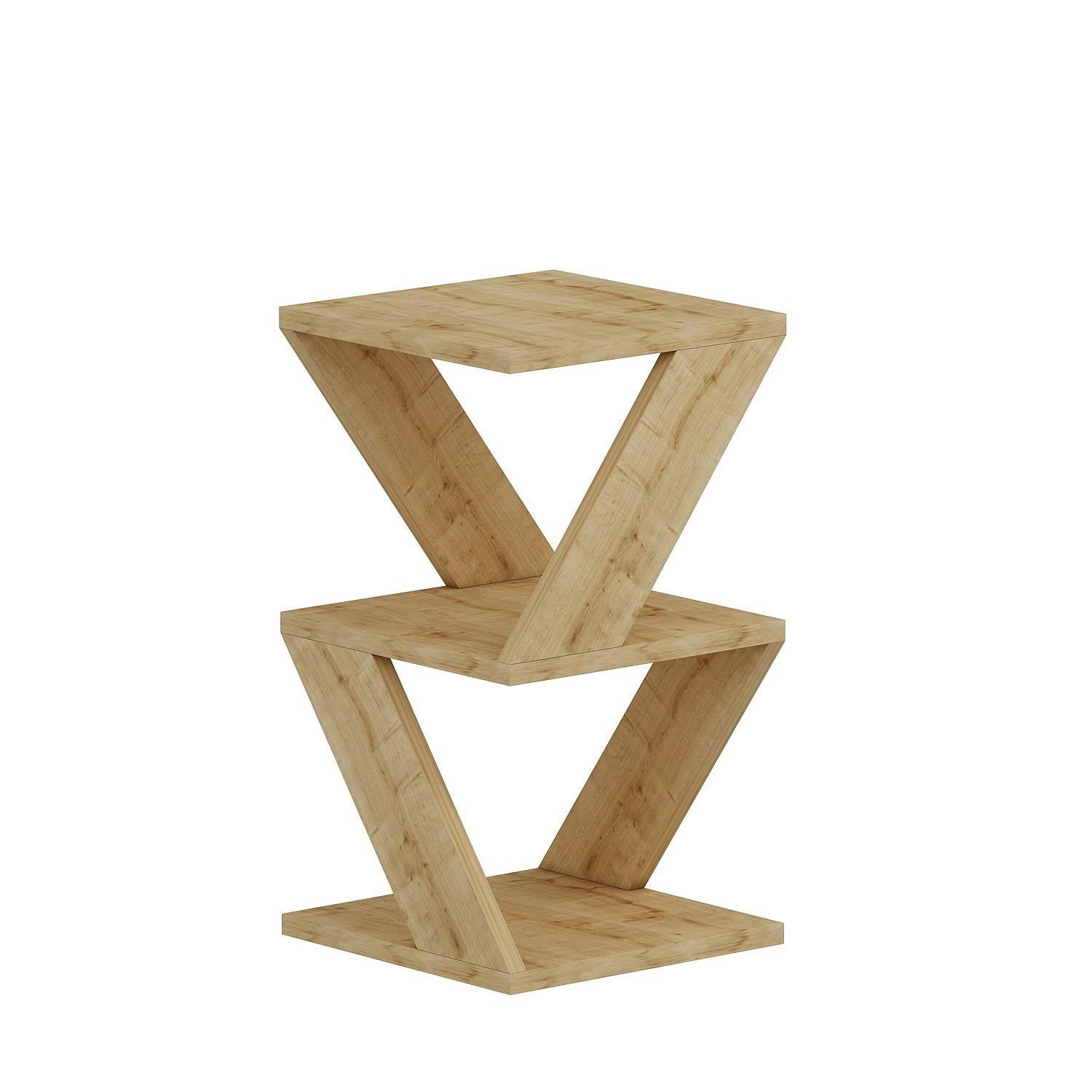 Albeni Side Table Wood Veneer Sapphire 6