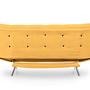 Misa Sofa Bed 3-seater Mustard 4