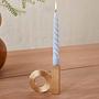 Bar Candle Holder Brass 1