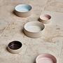 Sia Dog bowl Small Ceramic Brown 3