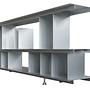 Shelf Aluminum Silver 1