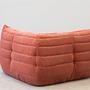Togo Corner Sofa Cord Coral 3
