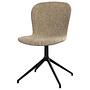 Adelaide Chair Swivel Textile Metal Mustard Yellow 0
