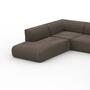 Pyllow Sofalandschaft Samt Taupe Grau 2