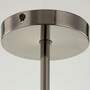 3-Flammige Deckenleuchte Glas Metall Grau 4