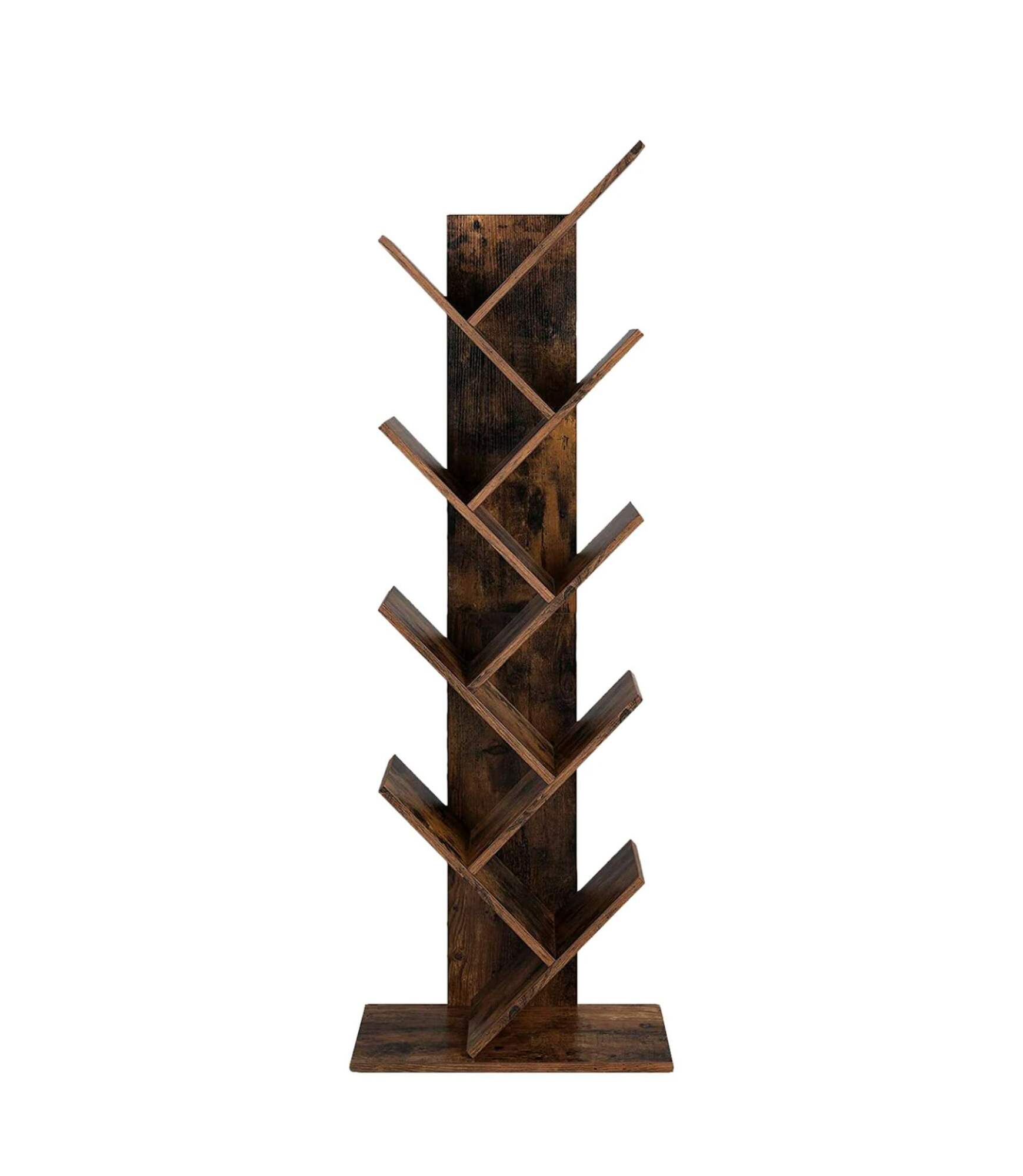 Regal Holz Braun 1