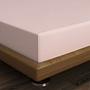 Fitted sheet cotton pink 100cm x 200cm 0