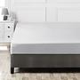 Fitted sheet Cotton Grey 100cm x 200cm 0
