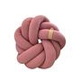 Knot cushion textile pink 1