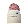 Knot cushion textile pink 2