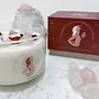 Bergamot & Vertiver Scented Candle Soy Wax with Crystals 3