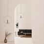 Hanging pot Metal Oval White 5