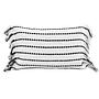 Lands & Pits Fringe Kissenbezug Baumwolle Natur 1
