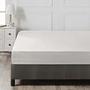 Fitted sheet Cotton White 100cm x 200cm 2