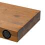Solid wood acacia wall shelf 3