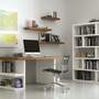 Wall shelf Veneered Walnut 90 cm 4