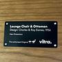 Eames Lounge Chair XL & Ottoman Leather Umbragray 6