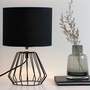 Table lamp 1-light fabric Aluminum 3