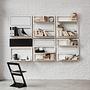 Fläpps Wall Shelf Wood Black 80 x 80cm 6