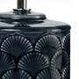 Table lamp 1-flame mixed fabric ceramic 4