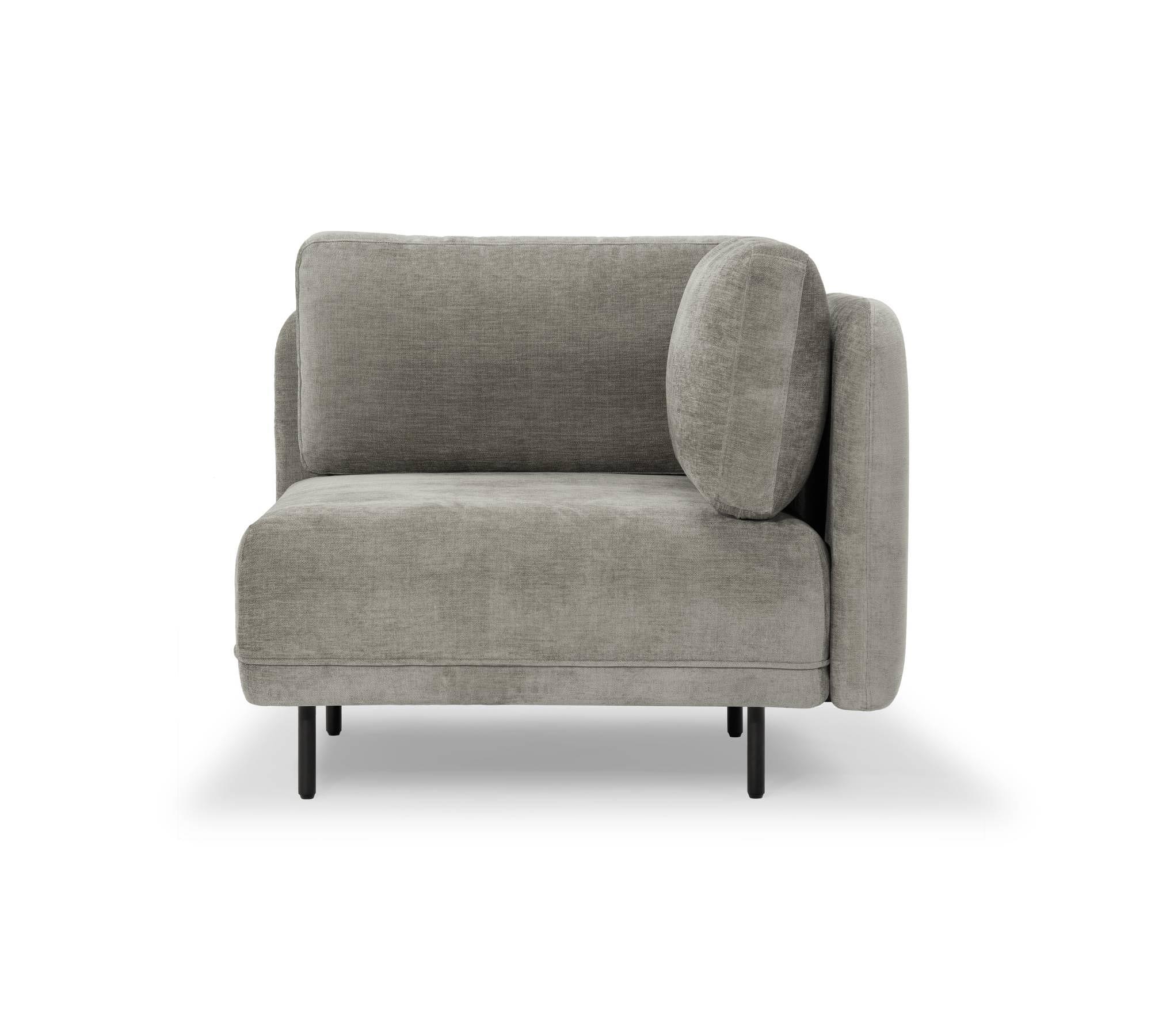 Ellis Eckmodul Removable Armrest Planet Grey Green 0