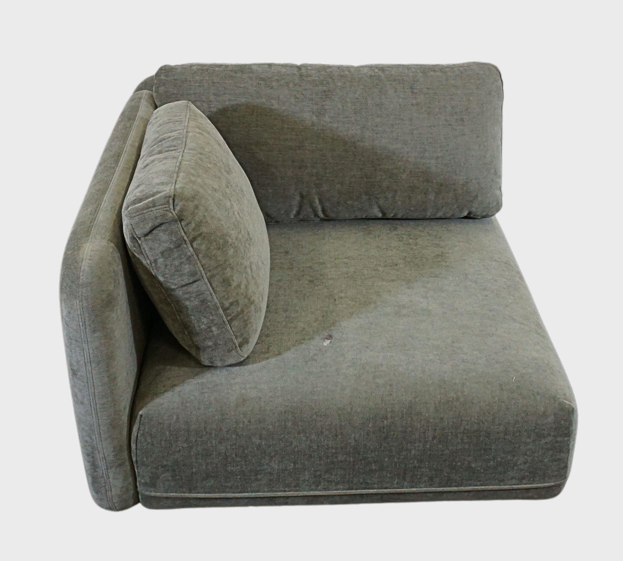 Ellis Eckmodul Removable Armrest Planet Grey Green 5