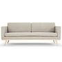 Johan Sofa 3-Sitzer Agnes Brown 0