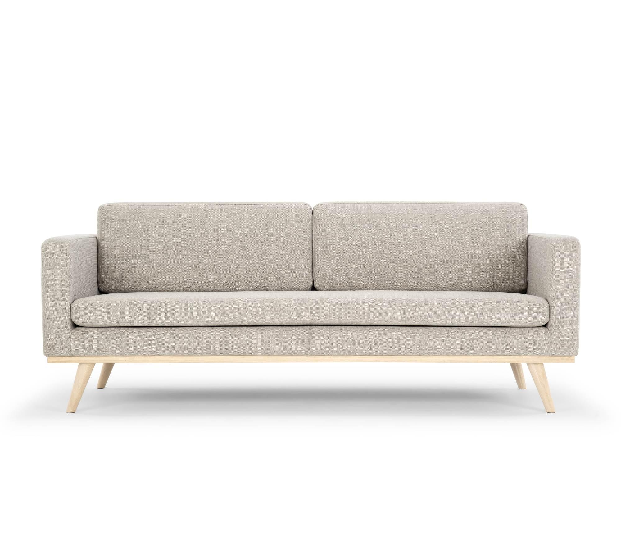 Johan Sofa 3-Sitzer Agnes Brown 0
