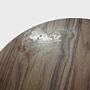Hubert Couchtisch Walnut Ø 60cm 4