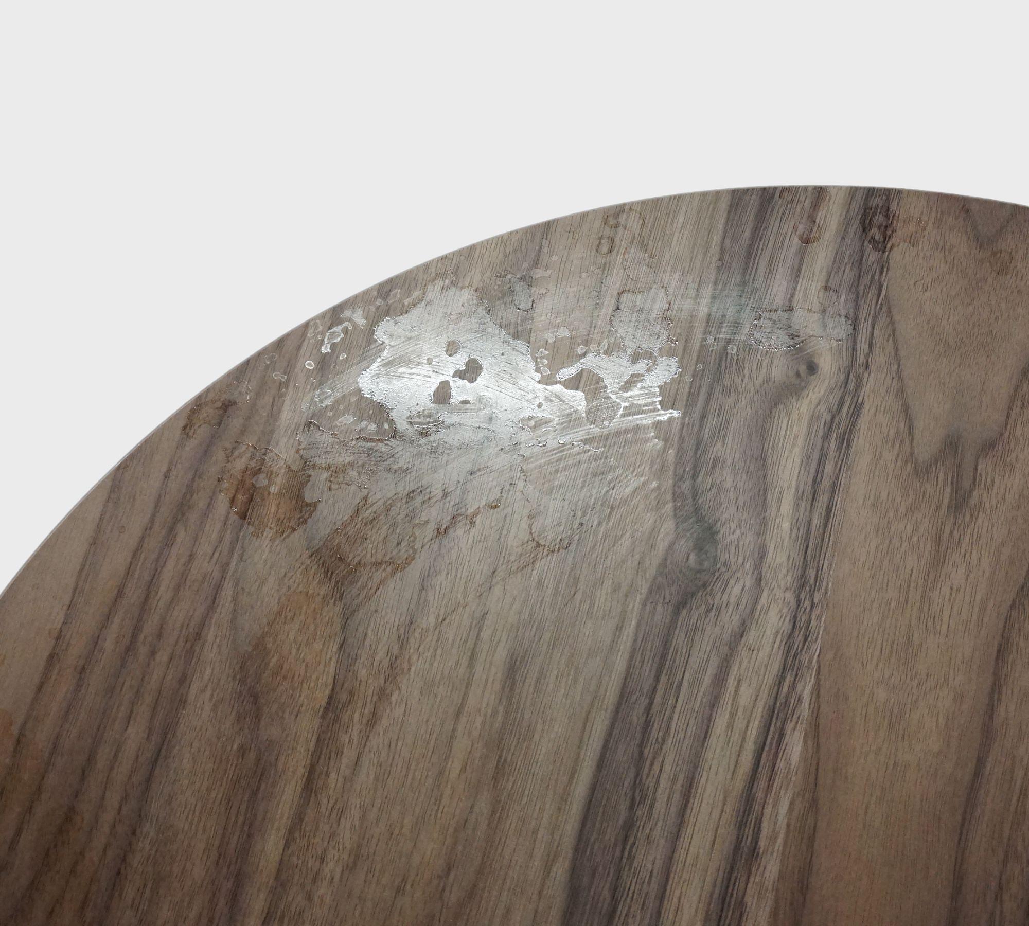 Hubert Couchtisch Walnut Ø 60cm 4