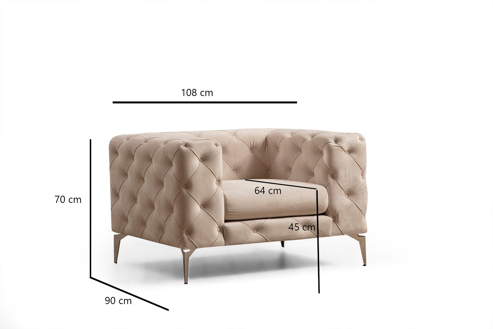 Como armchair Ecru 4