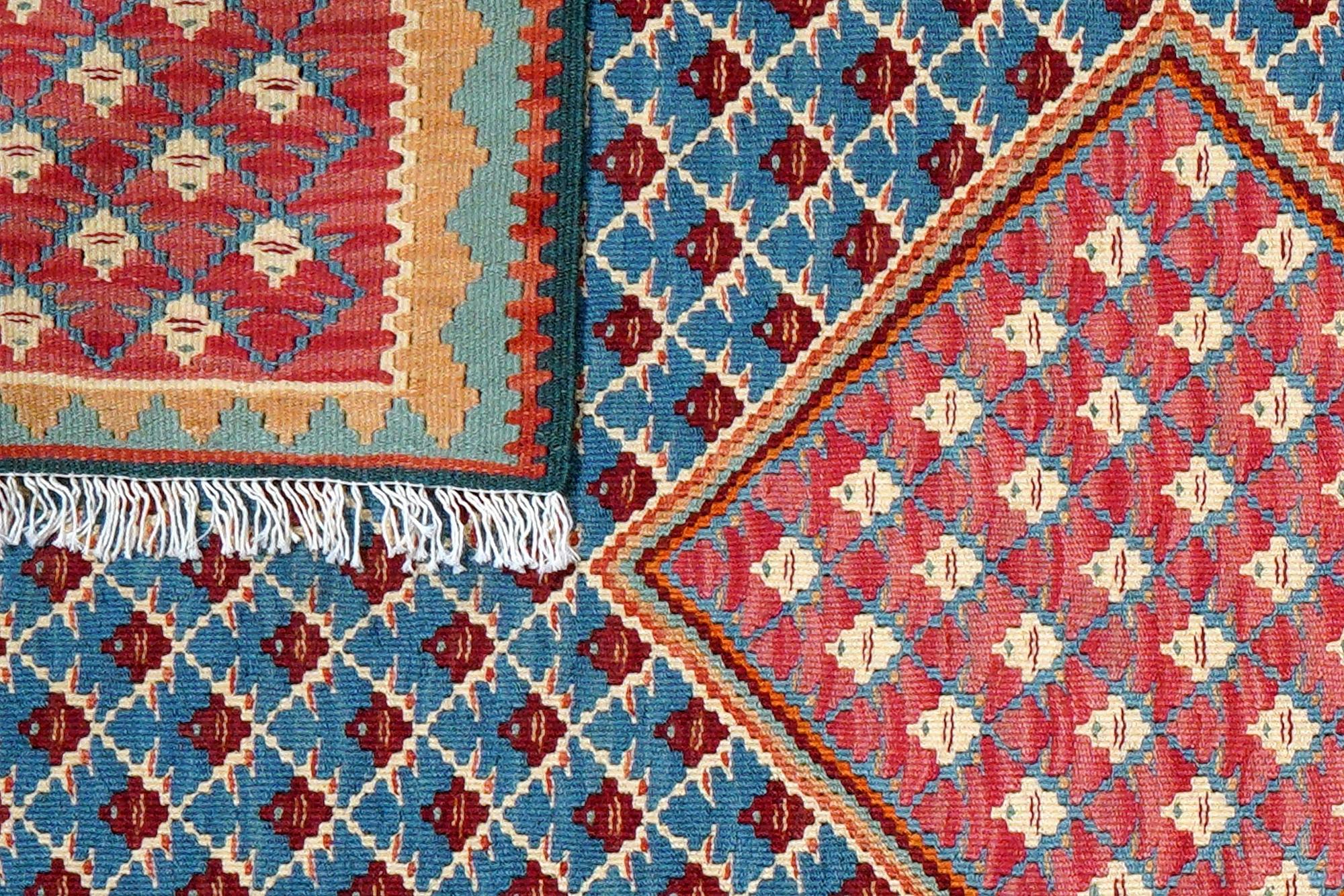 Kelim Senneh 150x105cm Bunt 4