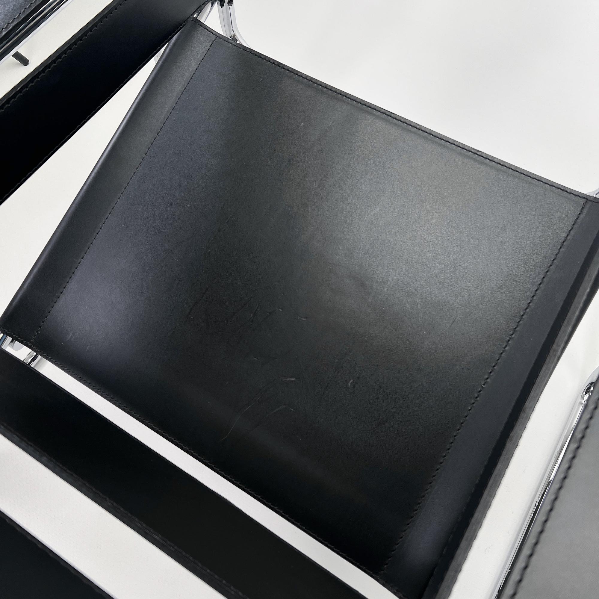 Wassily Chair Chrome Black 6