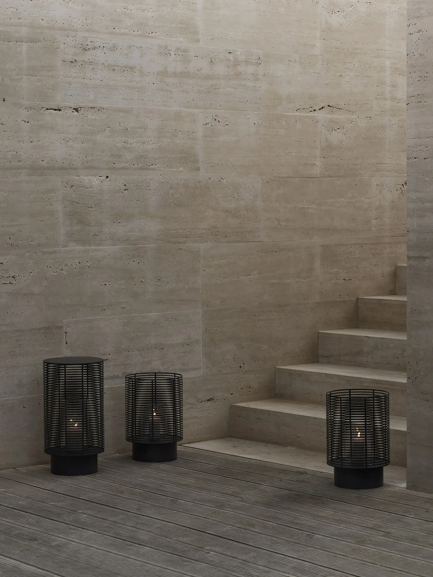 Olea Outdoor Laterne M Silver 66664 2