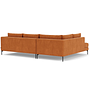 Noa Corner Sofa Chaise Lounge Left Danny Amber 2