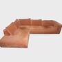 Noa Corner Sofa Chaise Lounge Left Danny Amber 4