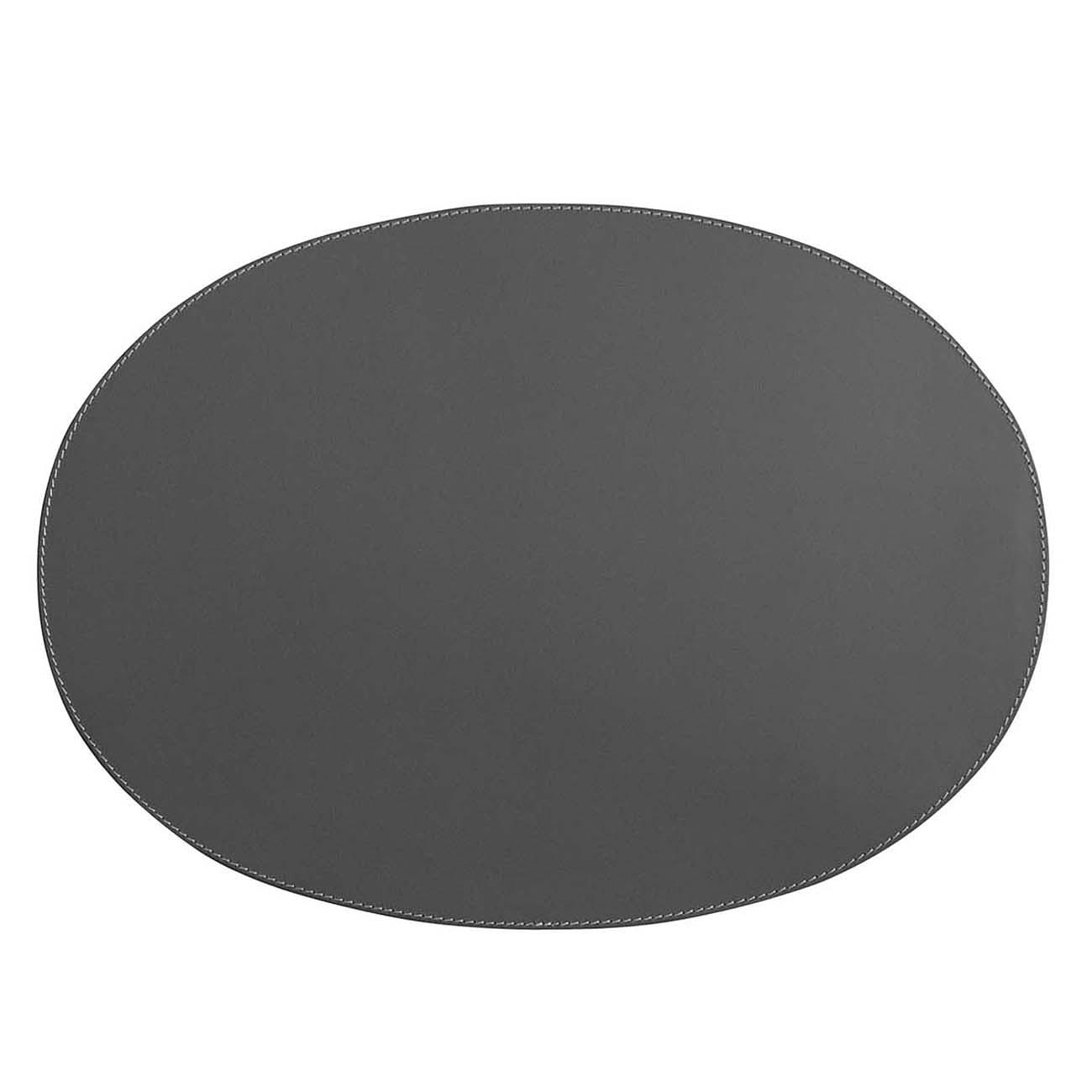 Placemat Leather Grey 0